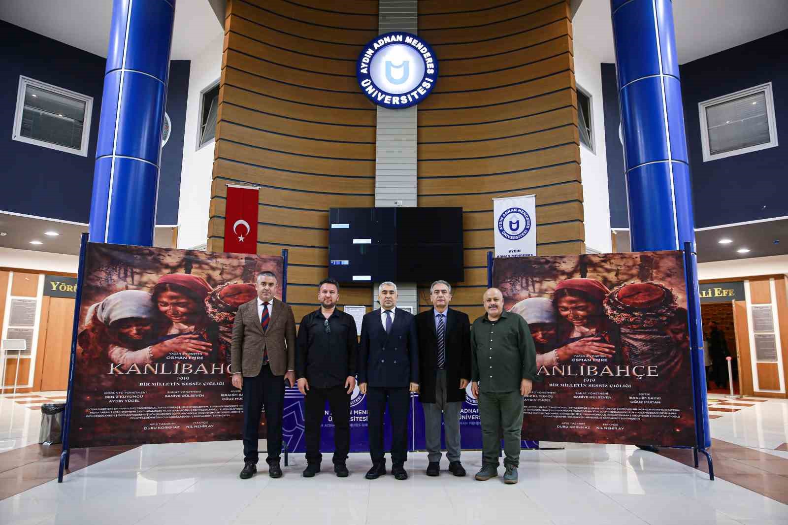 "Kanlıbahçe" filminin ilk gösterimi ADÜ’de gerçekleştirildi
