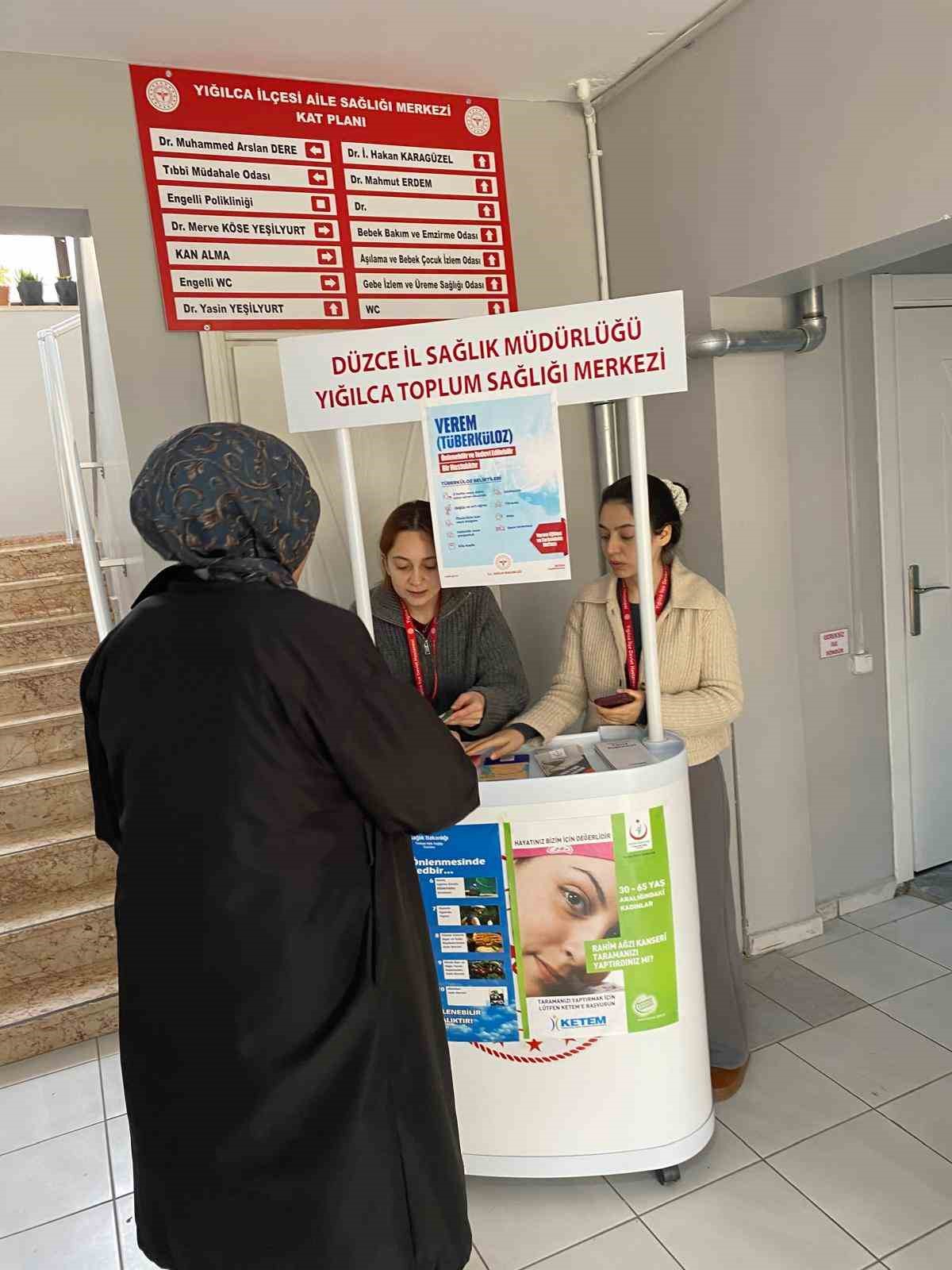 Kanser farkındalığı ve bulaşıcı hastalıklar anlatıldı
