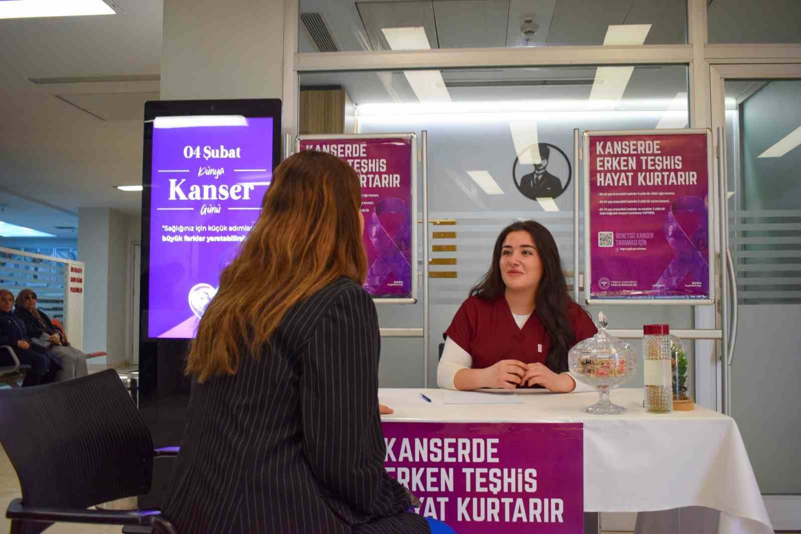 Kanserde erken teşhisin önemi anlatıldı
