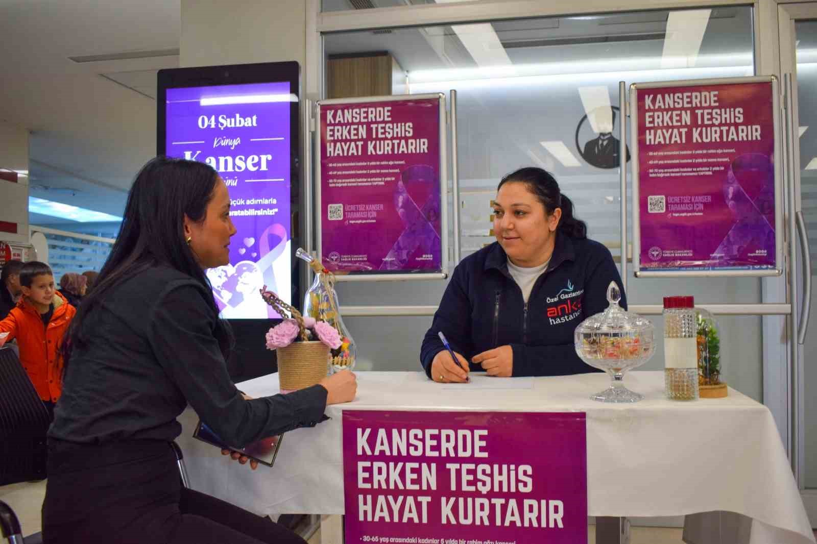 Kanserde erken teşhisin önemi anlatıldı
