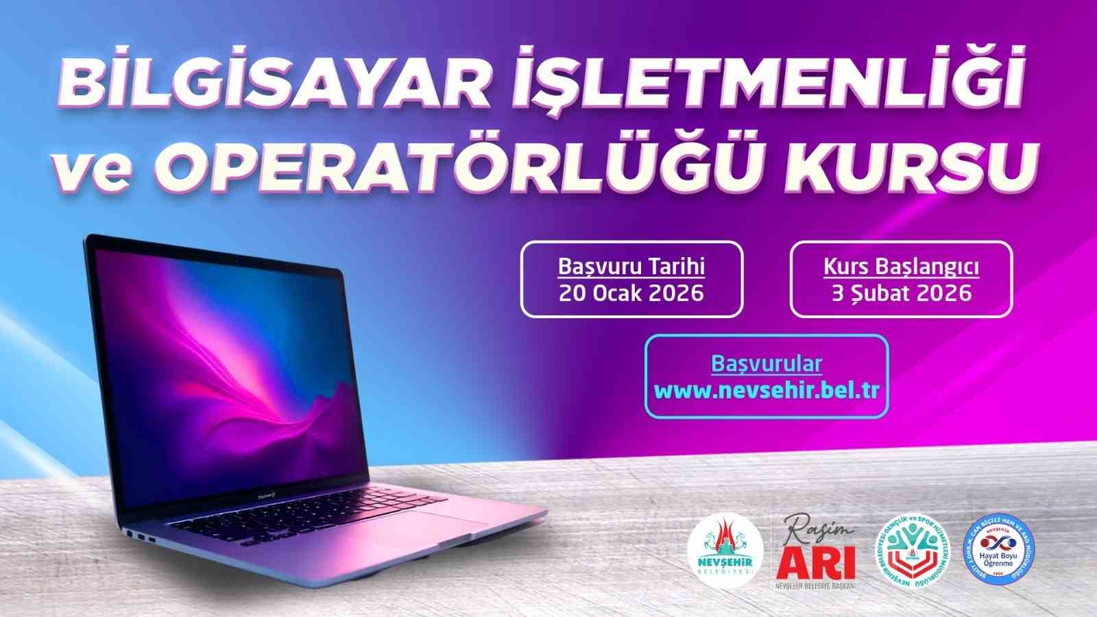 Kapadokya Eğitim Merkezi’nde kurs kayıtları başladı
Kapadokya Eğitim Merkezi’nde kurs kayıtları başladı