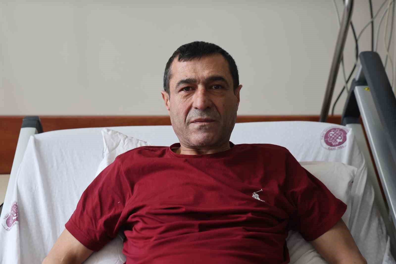 Kapalı damarı Almanya’da açılmayınca, Elazığ’a gelip sağlığına kavuştu
