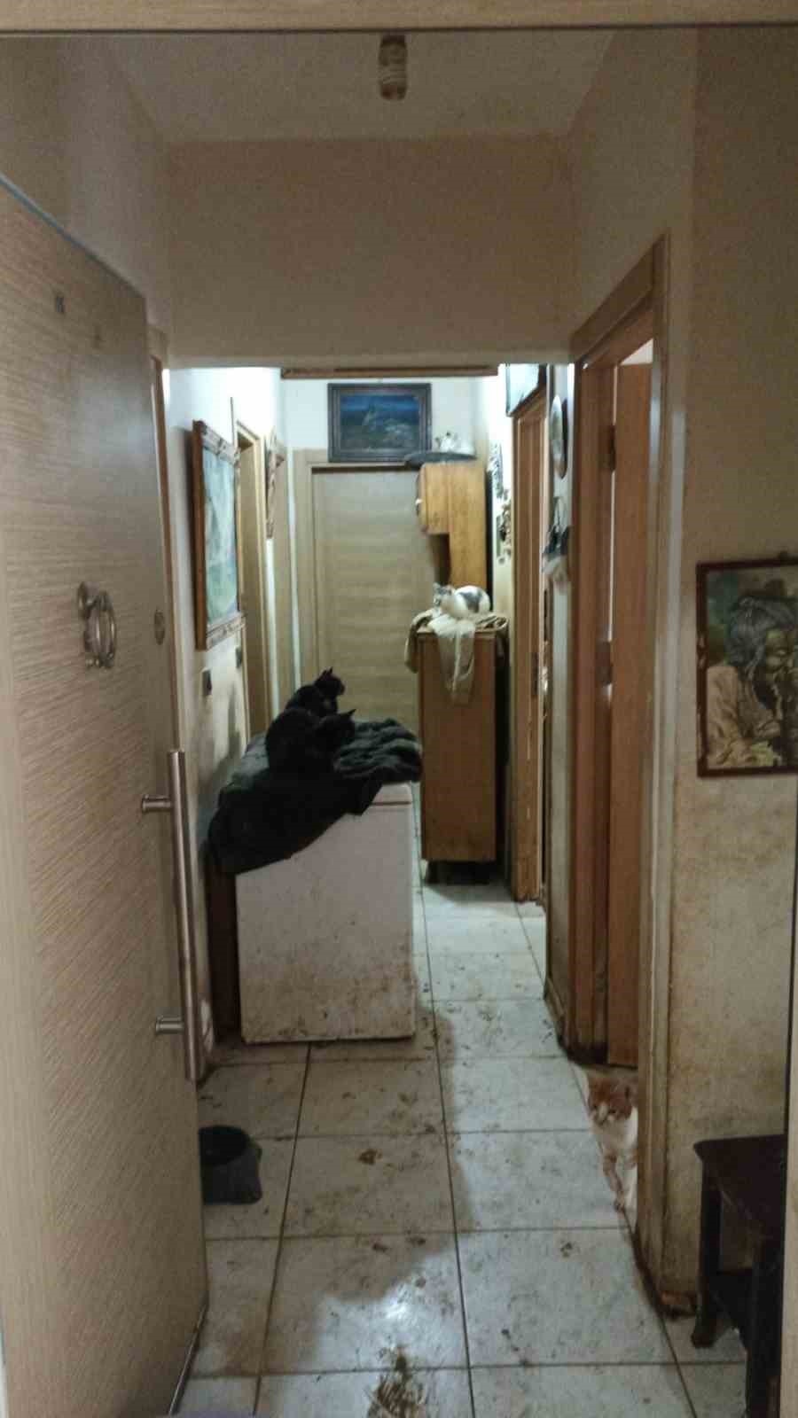 Kapı açılınca karşılaşılan manzara şoke etti
