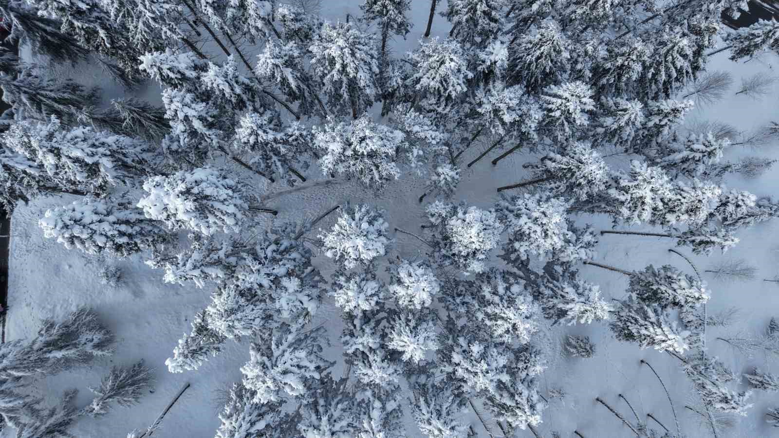 Kar Trabzon’u beyaza bürüdü
