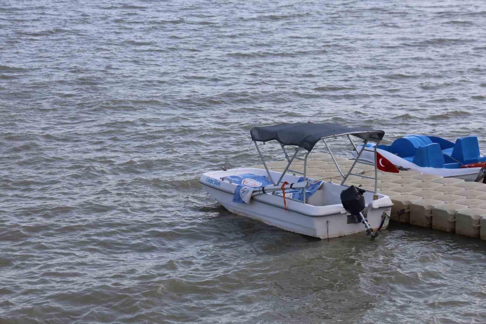 Kar ve yağmurlarla Uzunçayır Baraj Gölü’nün debisi yükseldi
