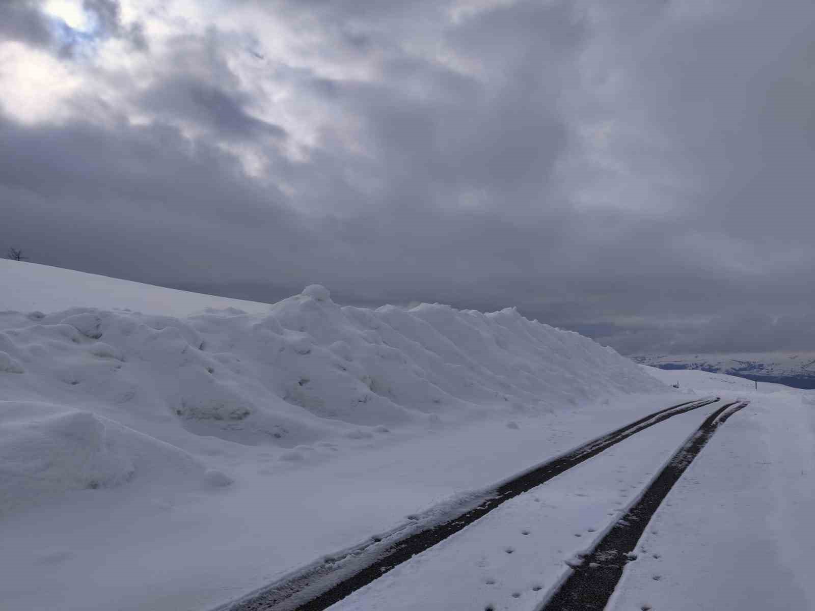 Kar yağışı Aşkale’de yeniden etkili oluyor
