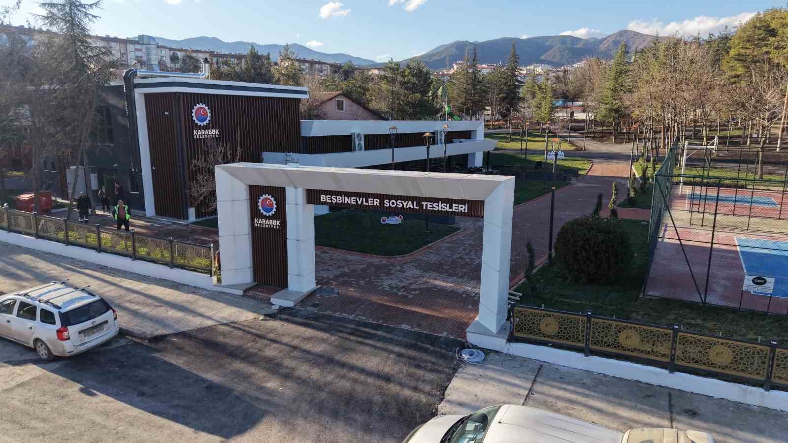 Karabük’te 5000 Evler Sosyal Tesisleri hizmete açıldı
