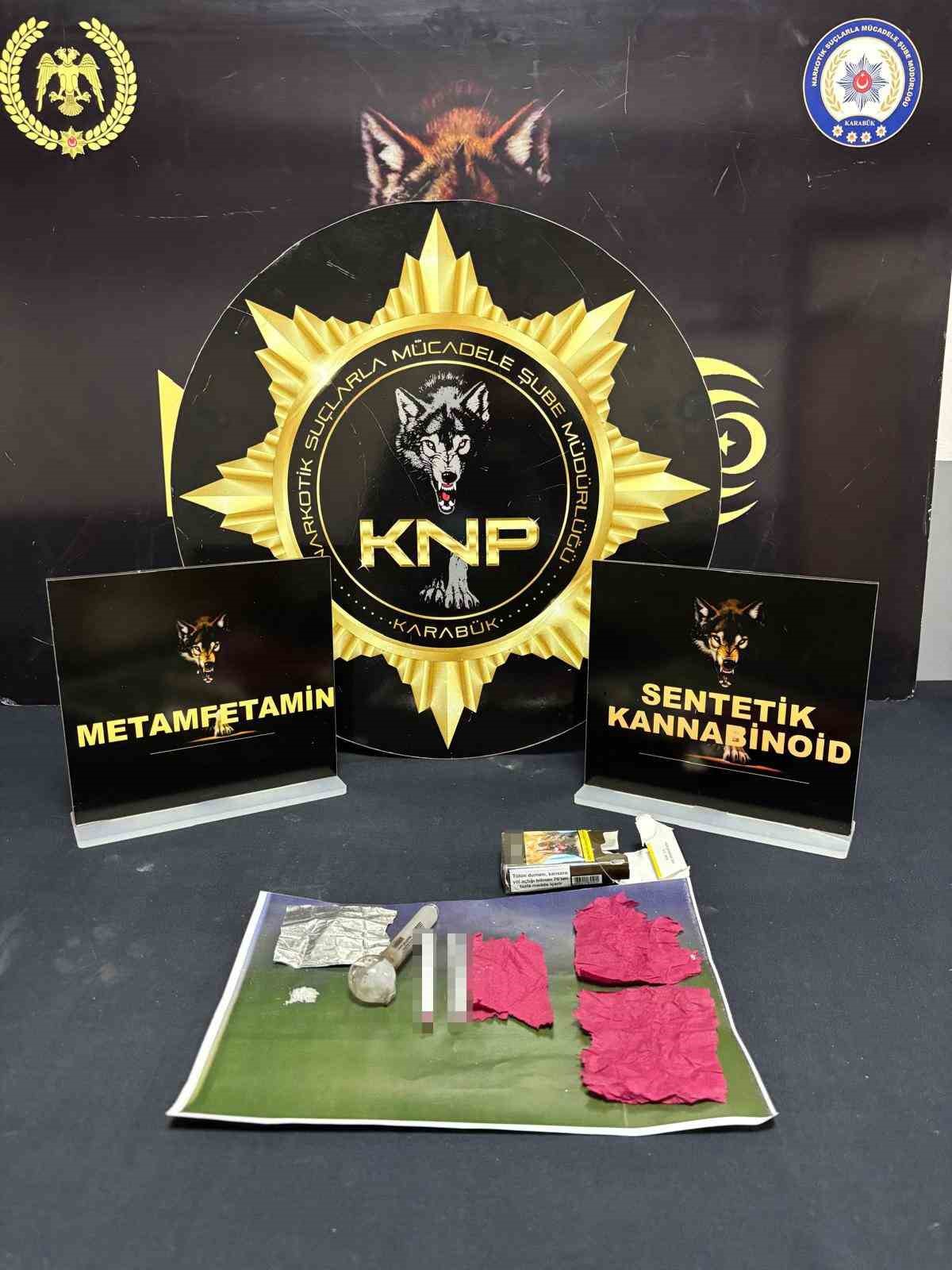 Karabük’te narkotik operasyonları: 1 tutuklama
