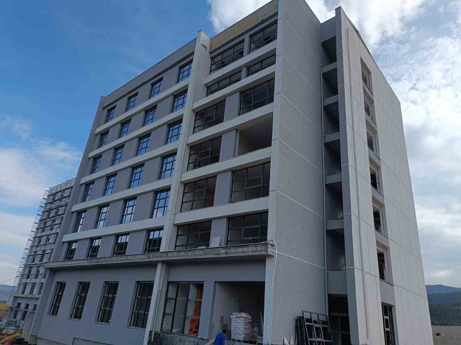 Karabük’te öğrenci yurdu inşaatında çalışmalar sürüyor
