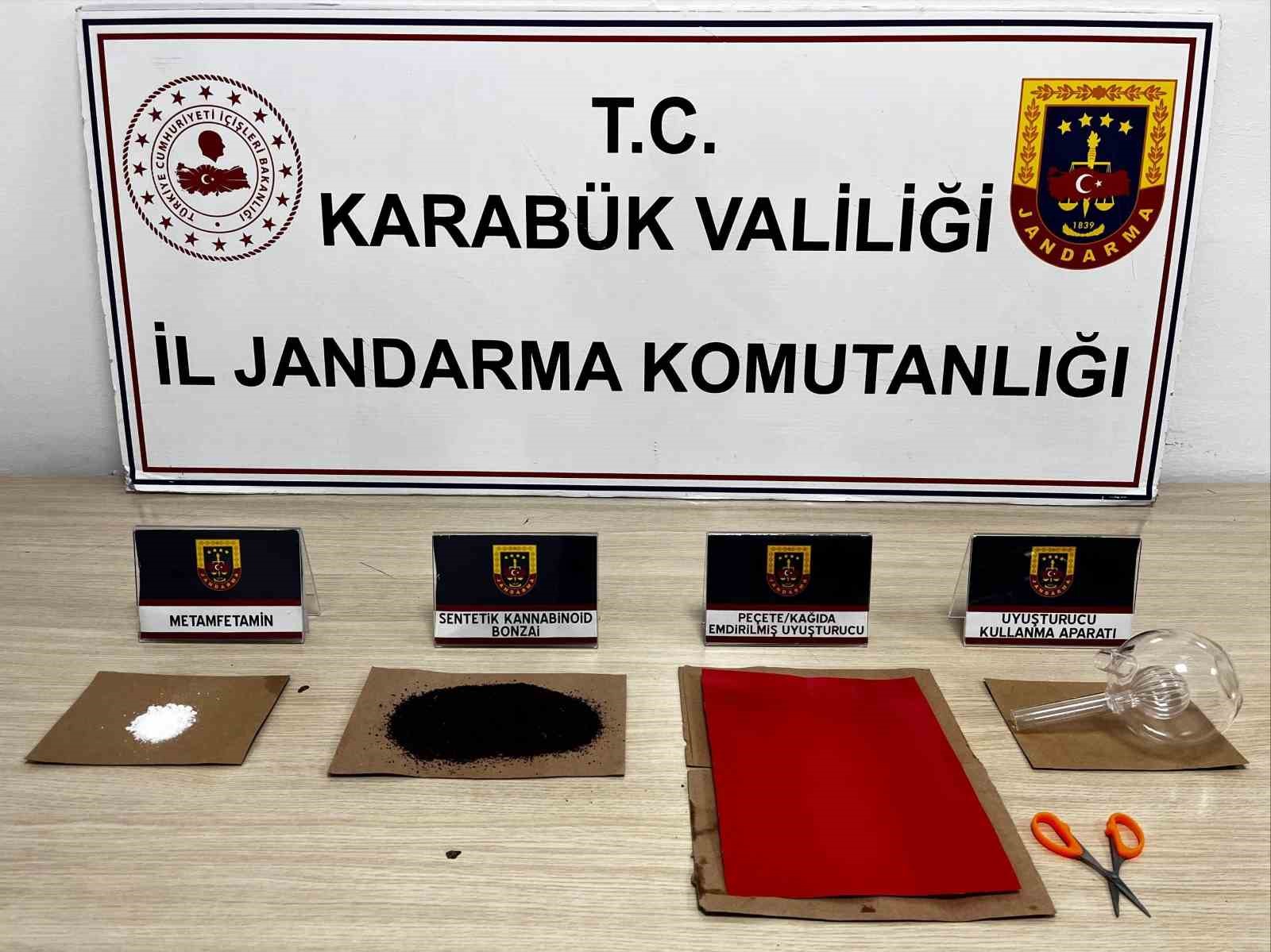 Karabük’te uyuşturucu operasyonu
