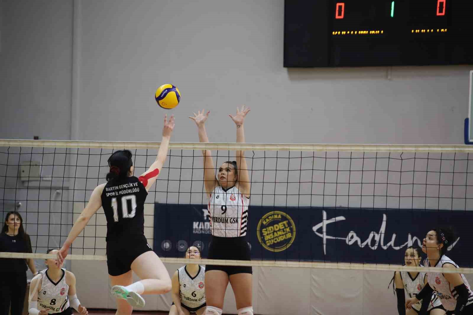 Karabük’te Yurt Lig Karadeniz Grup (1) voleybol maçları tamamlandı
