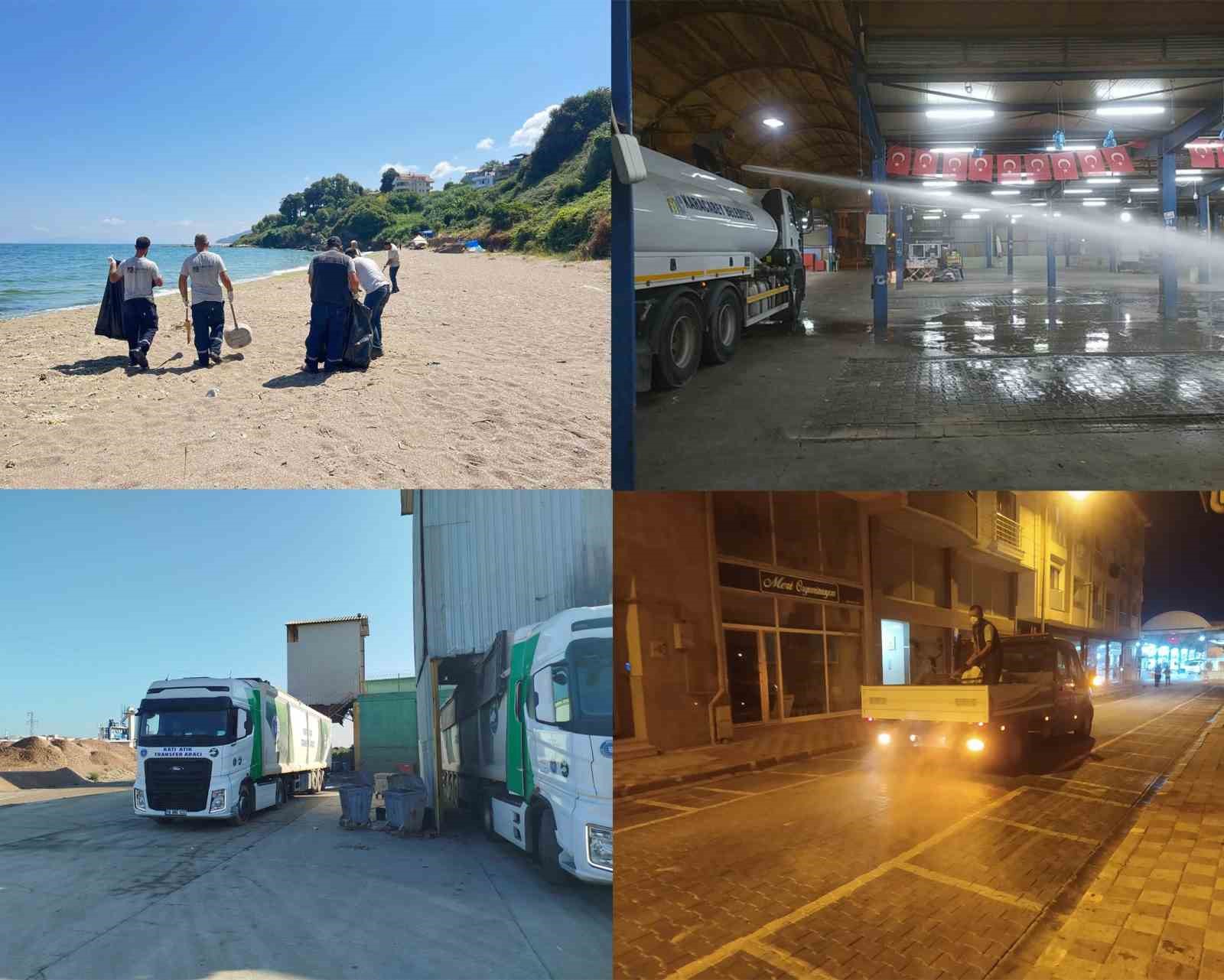 Karacabey Belediyesi’nden 2025’te yoğun temizlik mesaisi
