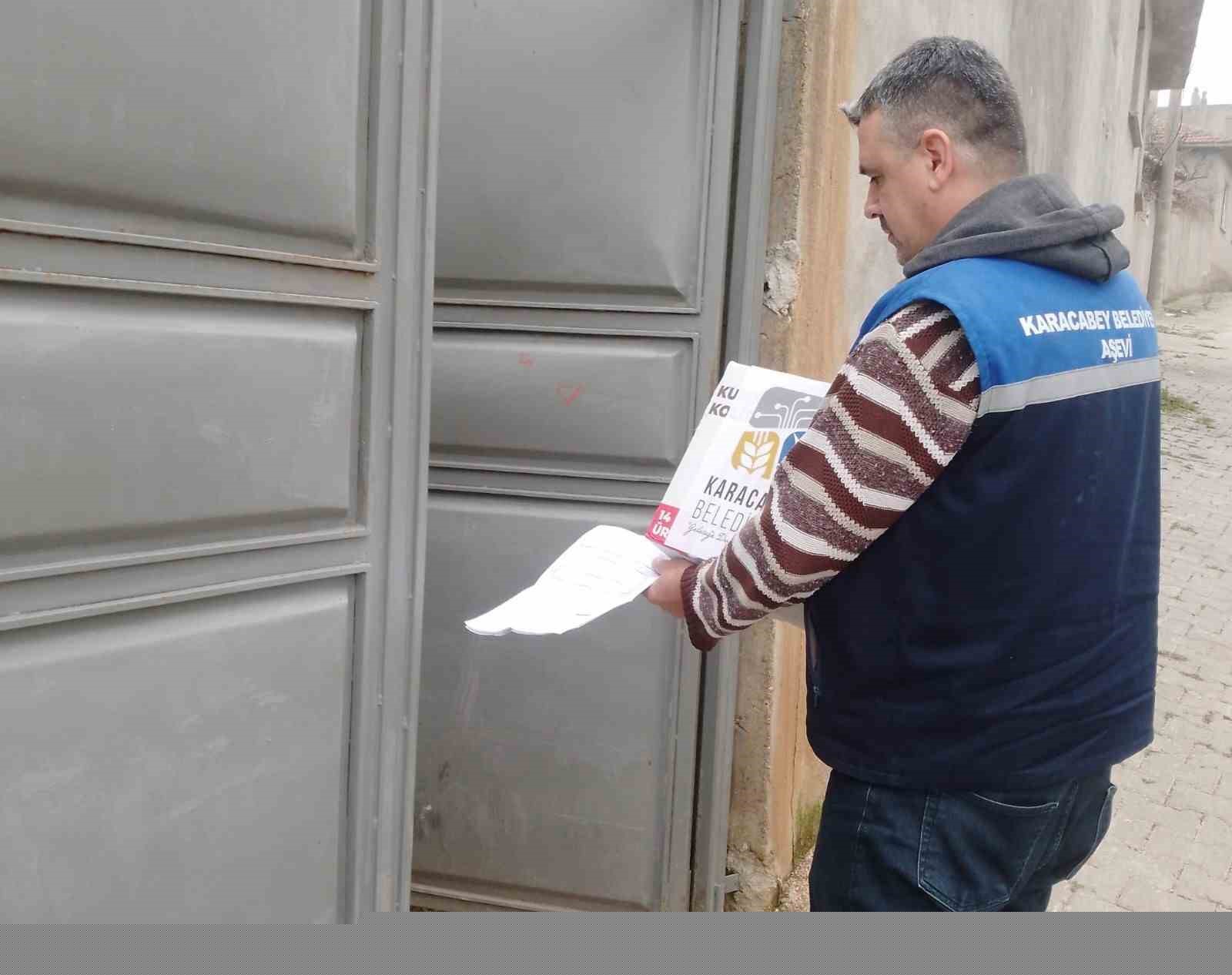 Karacabey Belediyesi’nden binlerce vatandaşa destek
