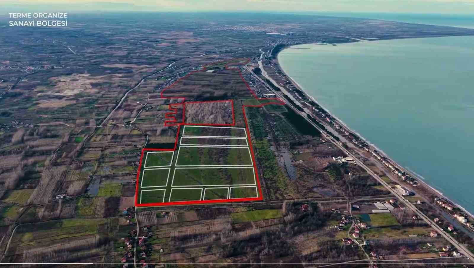 Karadeniz kıyısında dev sanayi alanı: Terme OSB’de ilk etap tahsise açıldı
