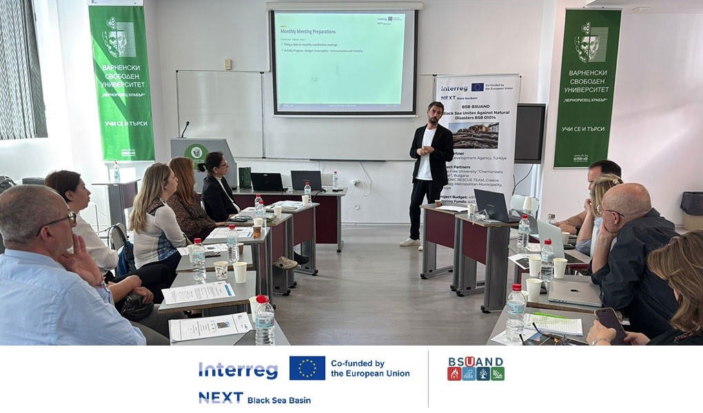 Karadeniz’in afetle mücadelesinde Varna buluşması: Bsuand projesi hız kesmeden ilerliyor

