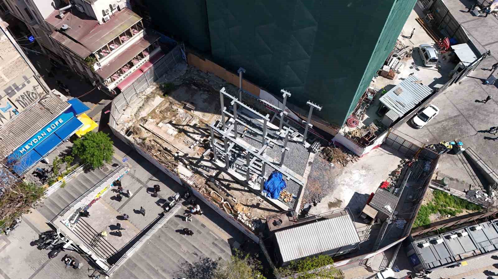 Karaköy’de 68 yıl önce yıkılan cami ihya ediliyor
