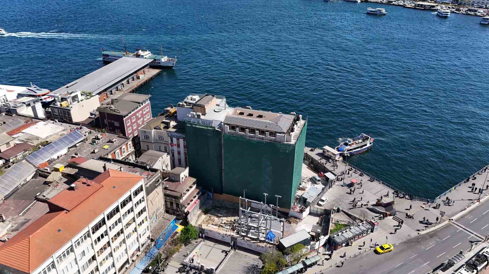 Karaköy’de 68 yıl önce yıkılan cami ihya ediliyor
