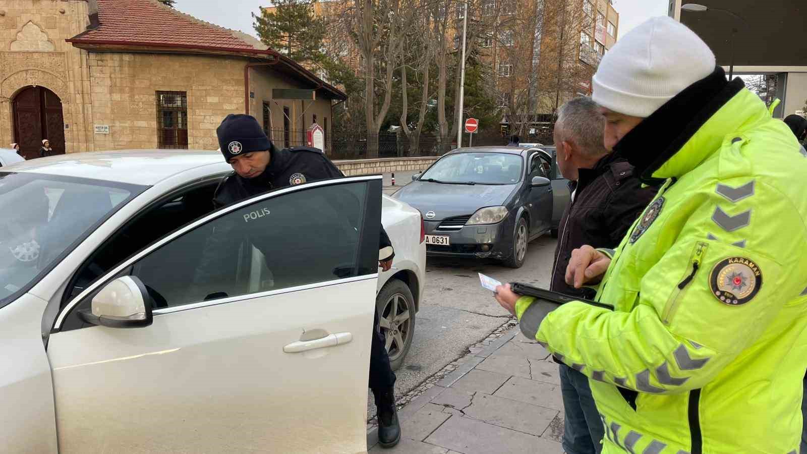 Karaman polisi yılbaşı öncesi denetimlerini arttırdı
