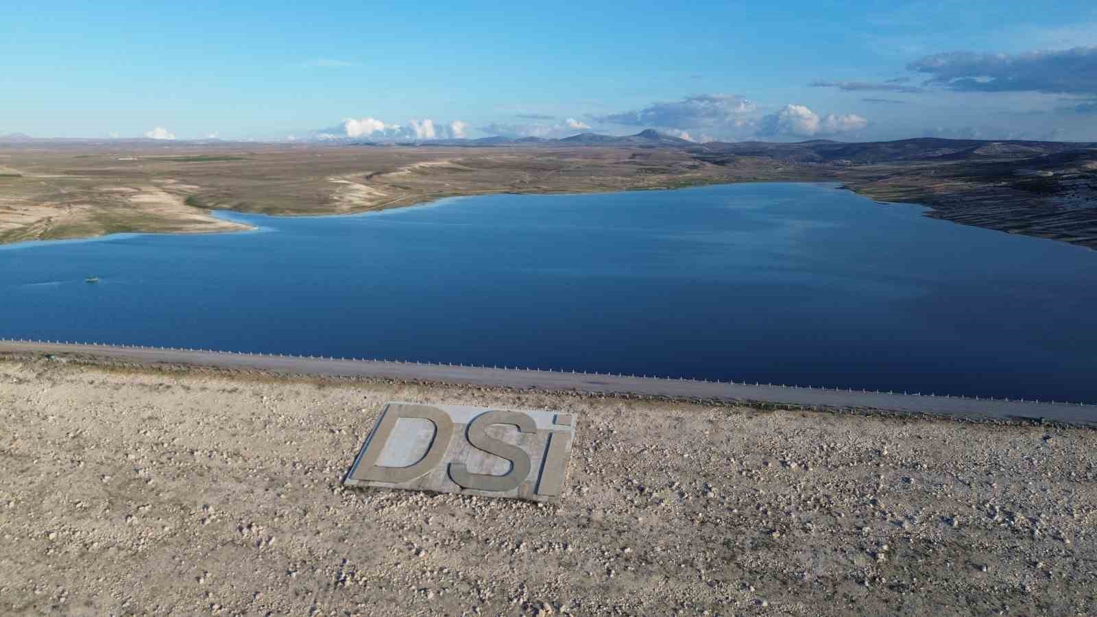 Karaman’da baraj ve göletler ekonomiye can suyu oluyor
