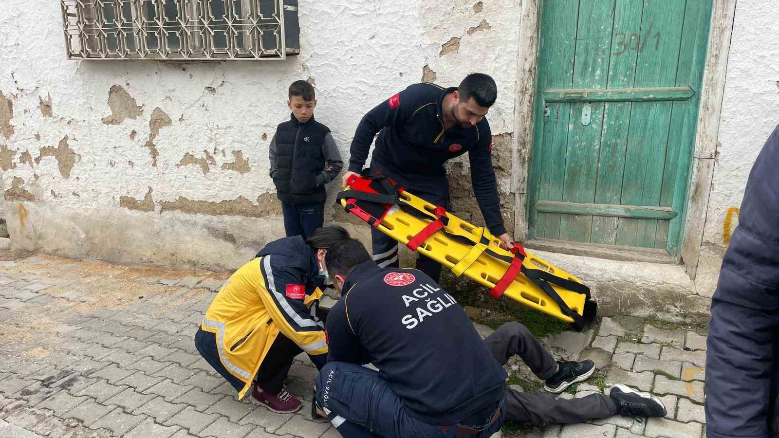 Karaman’da bisikletten düşen çocuk yaralandı
