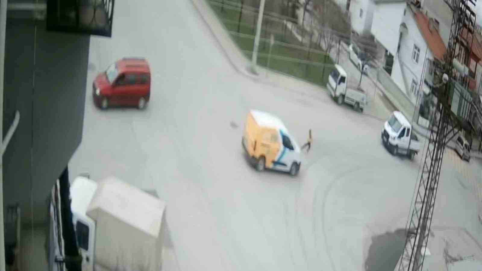 Karaman’da film sahnelerini aratmayan kaza
