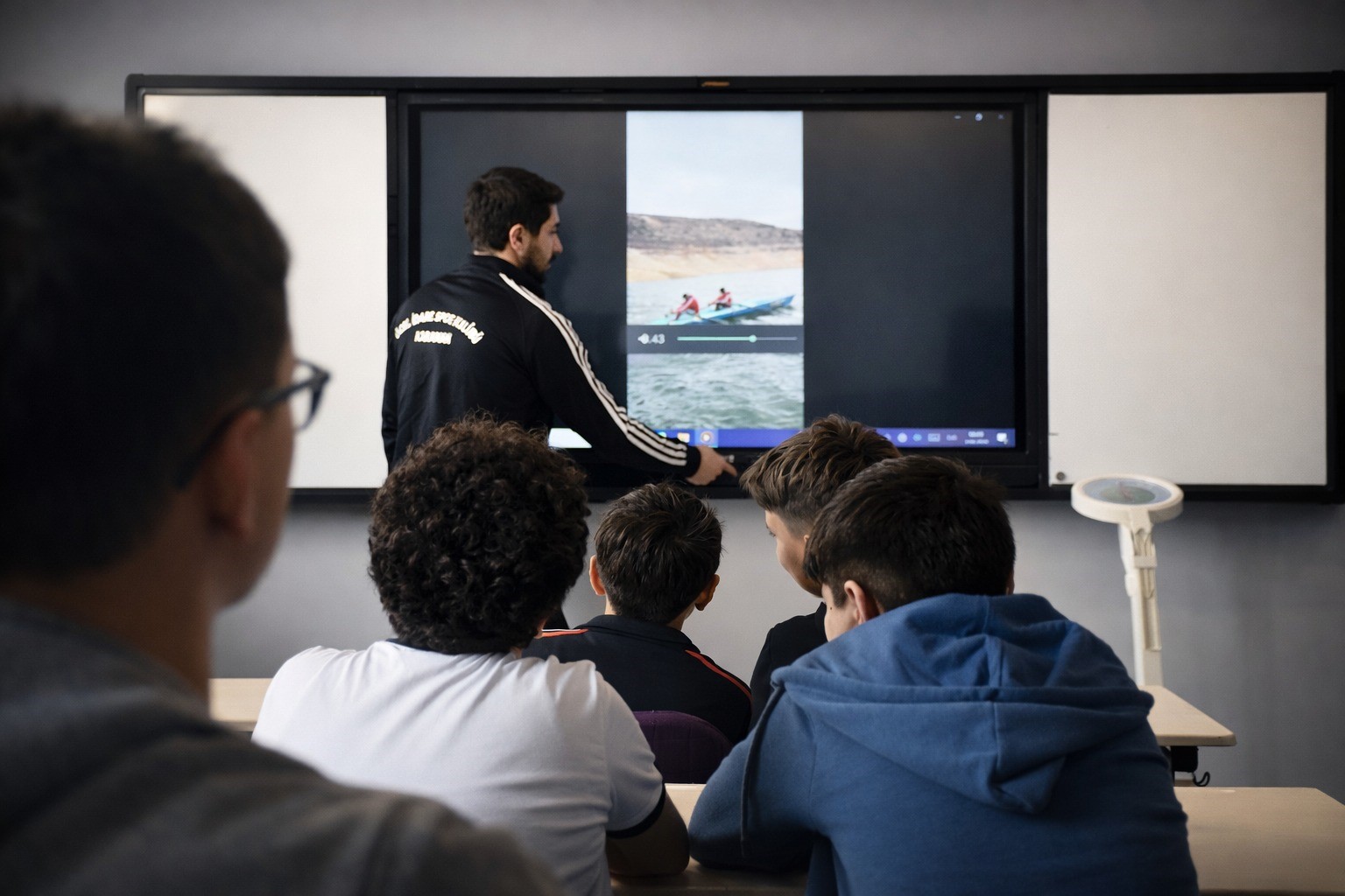 Karaman’da kürek sporu için okullarda yetenek taraması yapıldı
