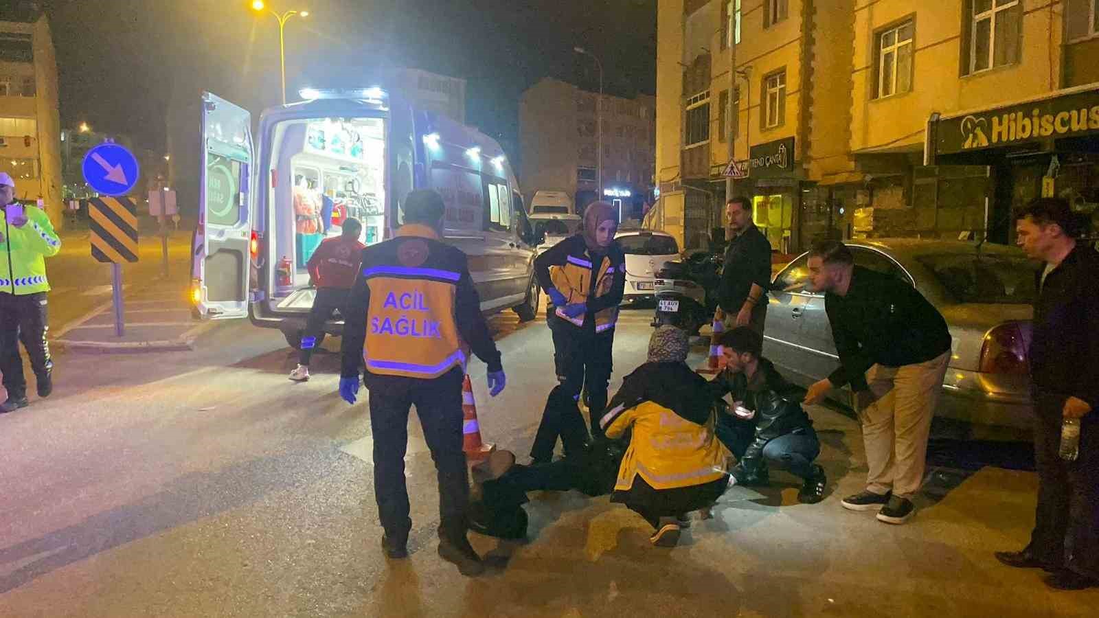 Karaman’da motosiklet kazası: 2 yaralı
