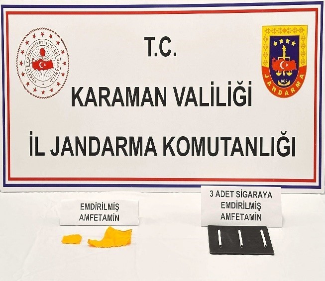 Karaman’da peçete ve sigaraya emdirilmiş uyuşturucu ele geçirildi: 12 tutuklama
