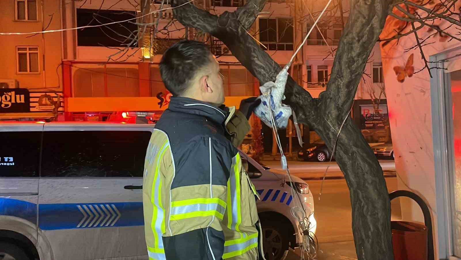 Karaman’da şarja bırakılan elektrikli bisikletler yandı
