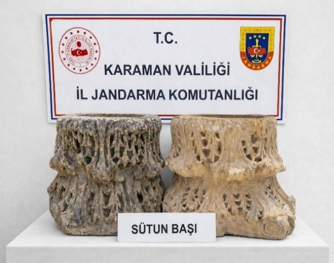Karaman’da tarihi eser ele geçirildi: 15 tutuklama
Karaman’da tarihi eser ele geçirildi: 15 tutuklama