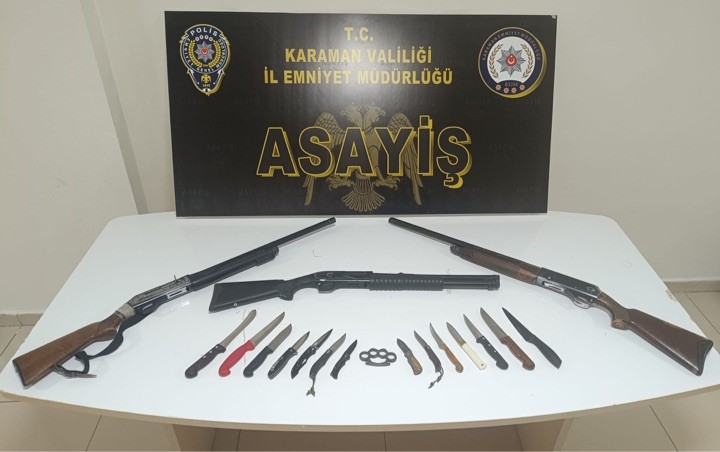 Karaman’da uyuşturucu ve kaçak tütün ele geçirildi: 3 tutuklama
