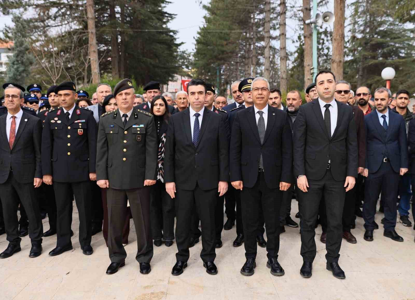 Karapınar ve Ereğli’de şehitler anıldı
