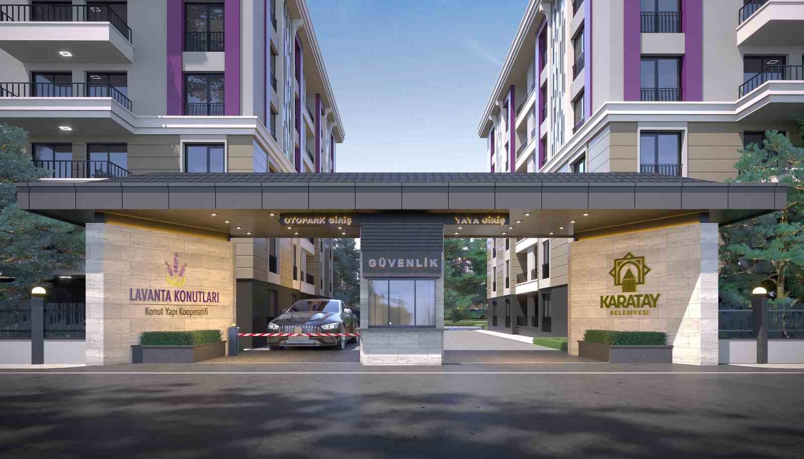 Karatay’dan 45. konut hamlesi
