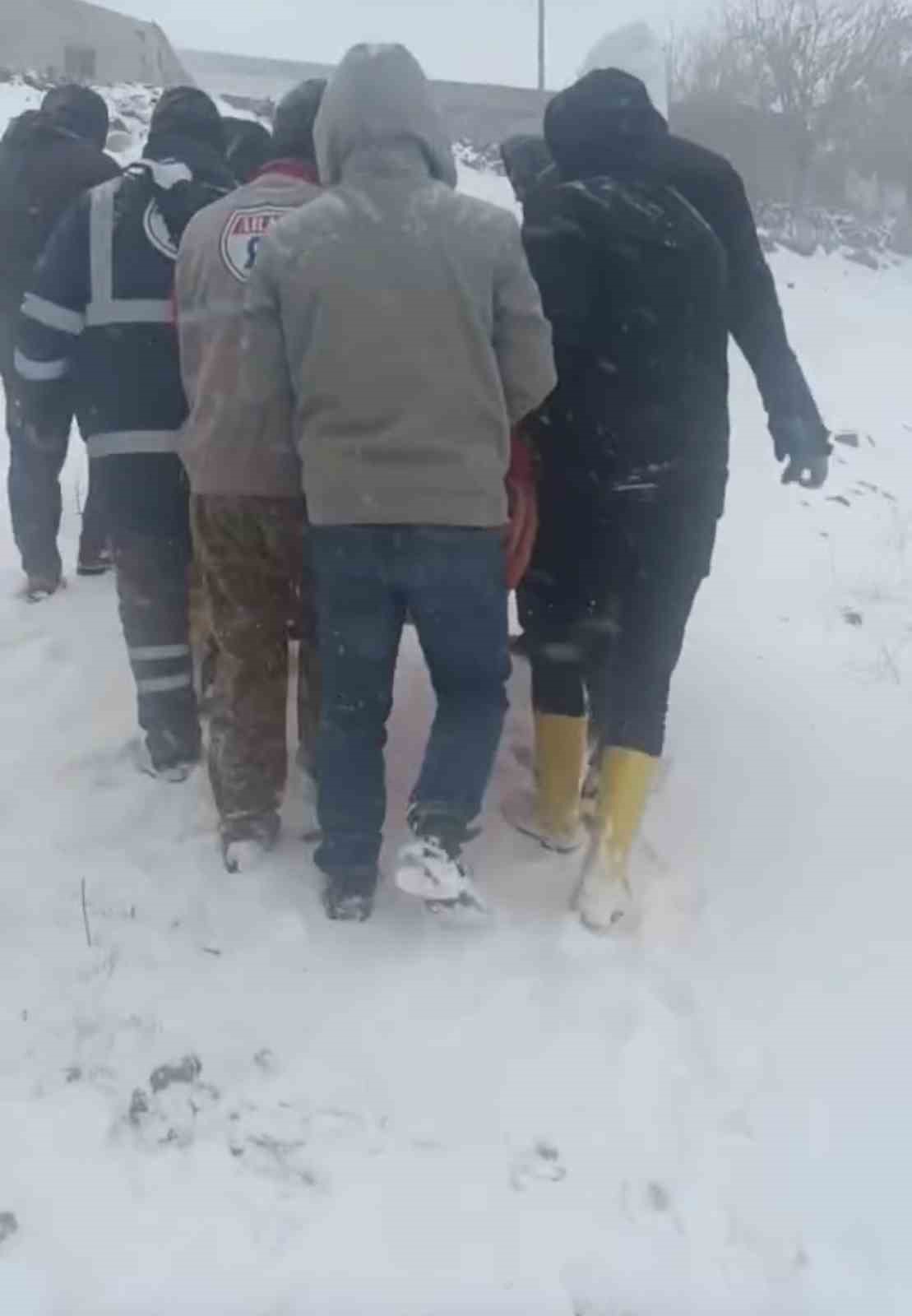 Karda zamana karşı yarış
