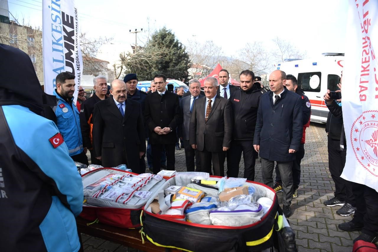 Karesi’de 413 öğrencili dev deprem tatbikatı
