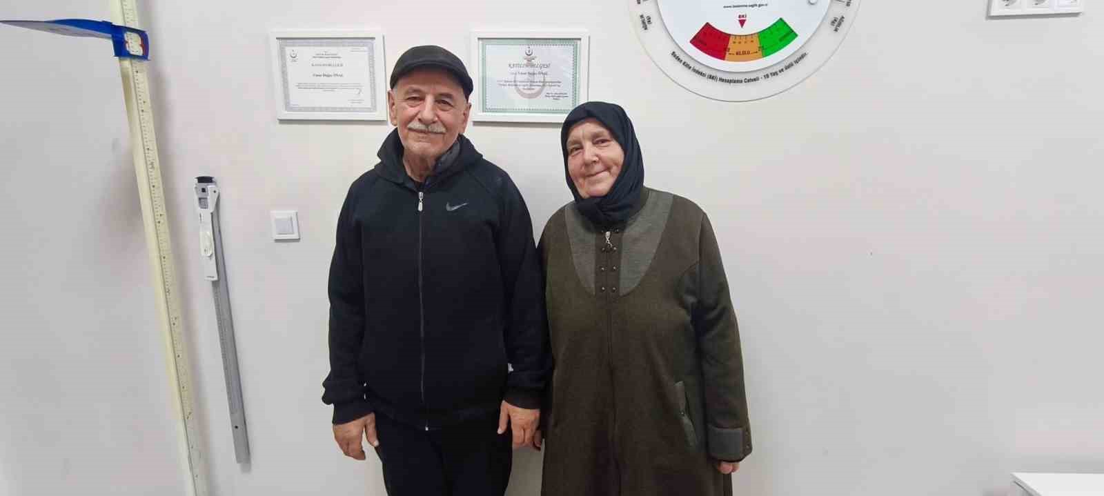 Karı koca istikrarla kilolarından kurtuldular
