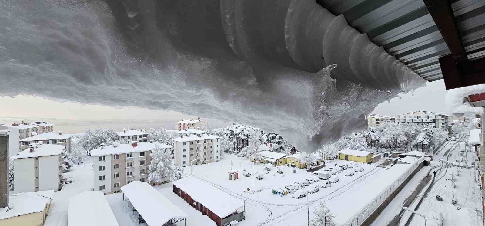 Karın başkenti Bitlis’te kış geri geldi
