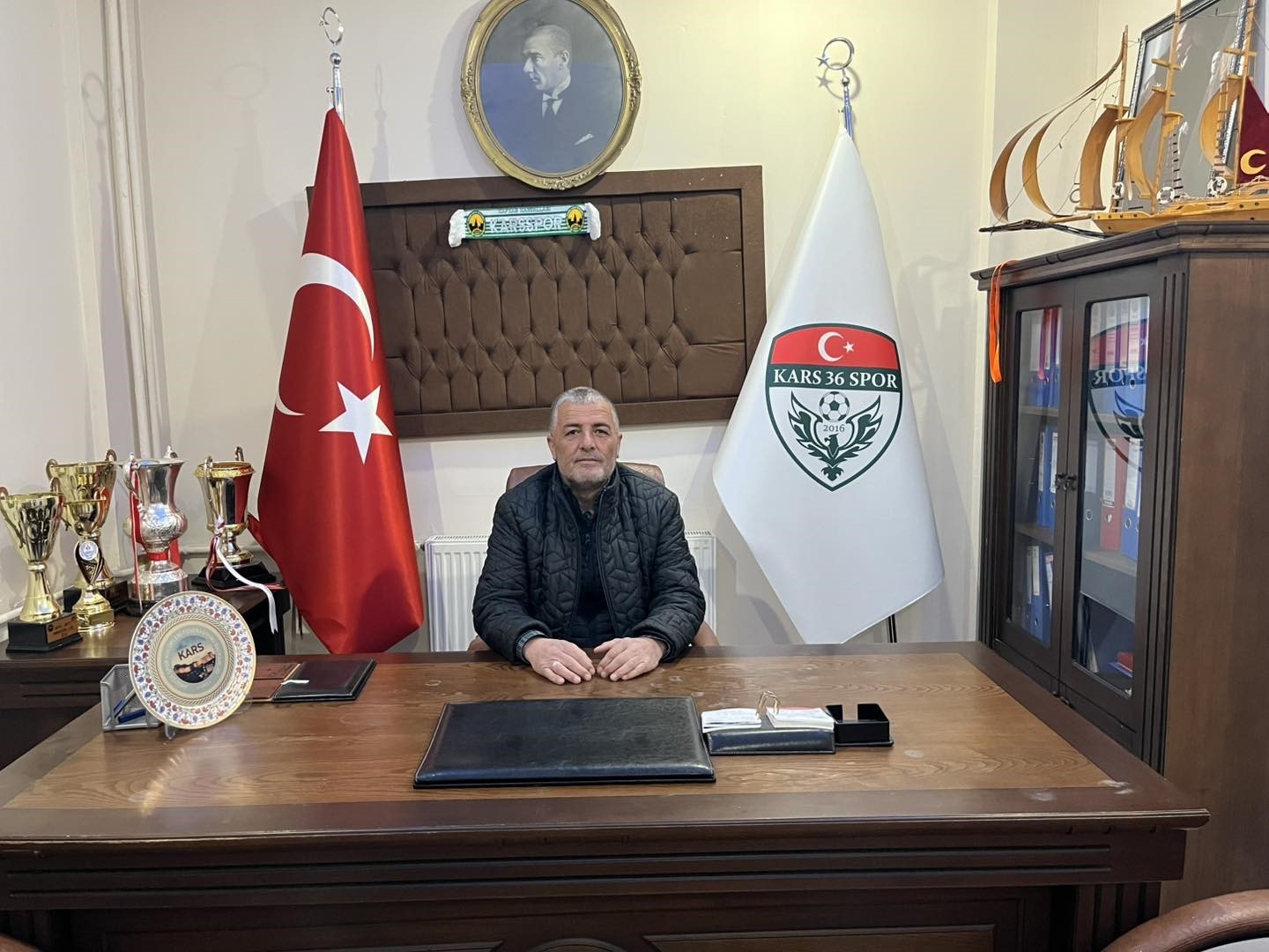 Kars 36 Spor Başkanı Osman Yaşar Uluman görevi bıraktı
