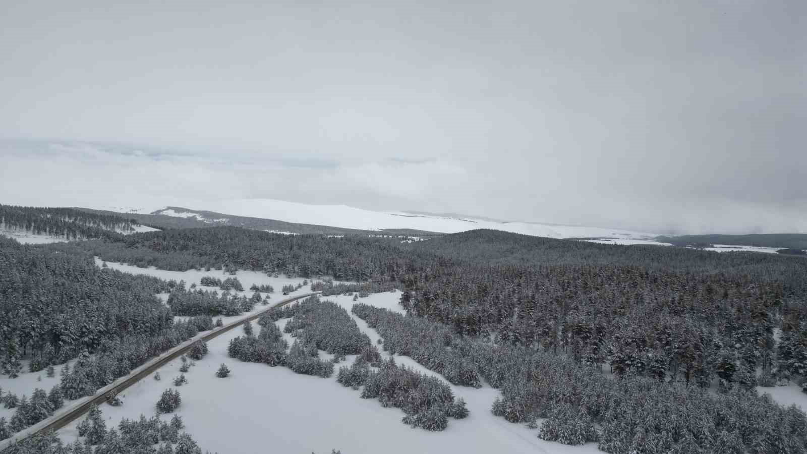 Kars’ta bahar ortasında kış masalı
