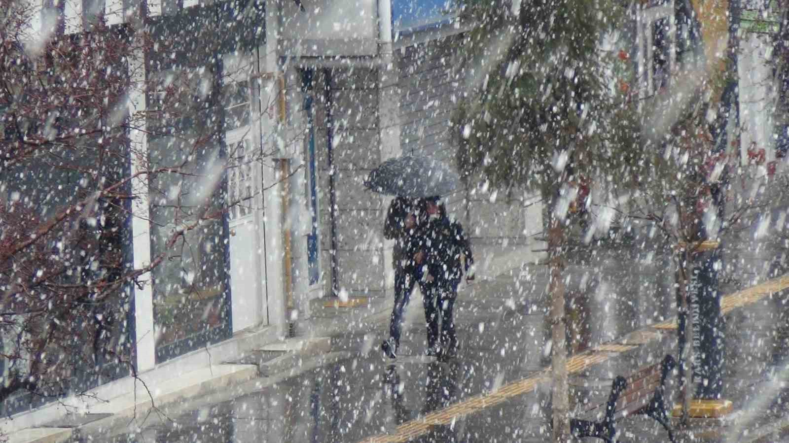 Kars’ta sarıçam ormanları beyaza büründü, tarım arazileri kar altında
