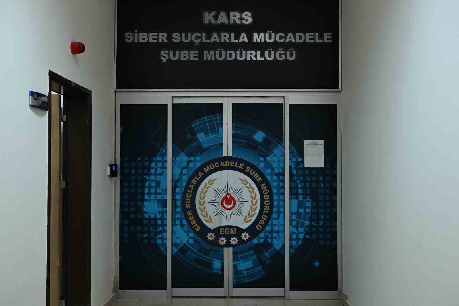 Kars’ta Siberden operasyon: 197 sosyal medya hesabına erişim engeli!
