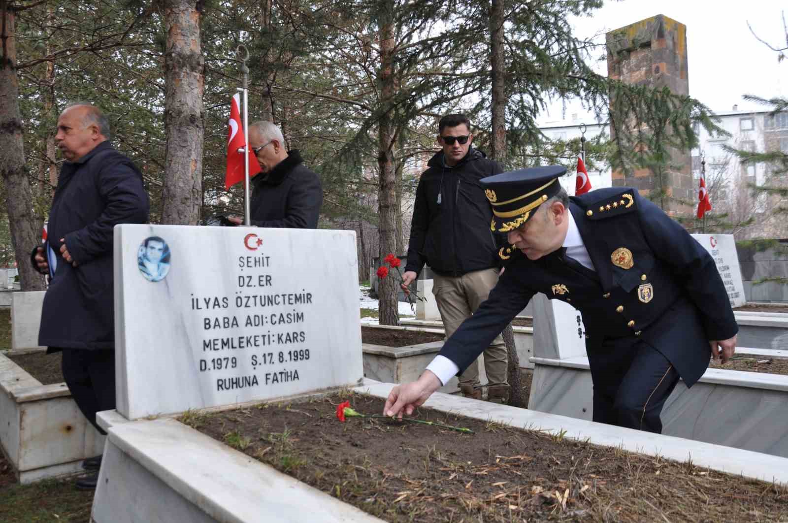 Kars’ta Türk Polis Teşkilatı’nın 181. kuruluş yıldönümü törenle kutlandı
