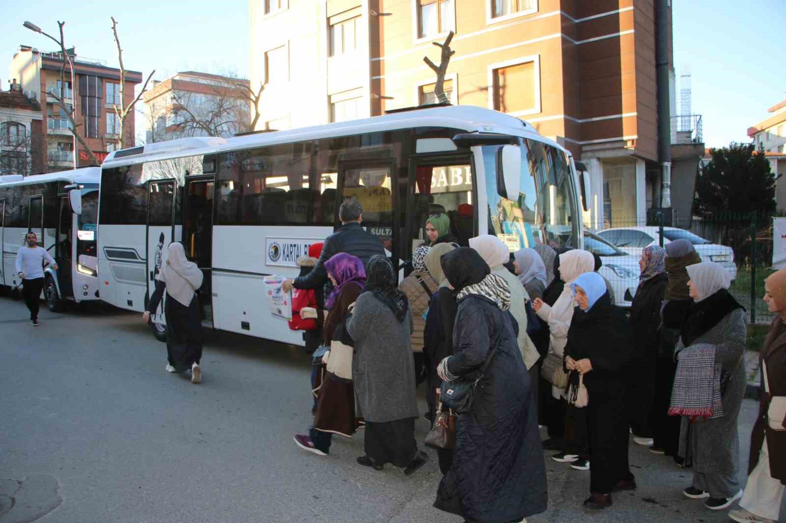 Kartal Belediyesi’nin düzenlediği Ramazan ayı inanç turları başladı
