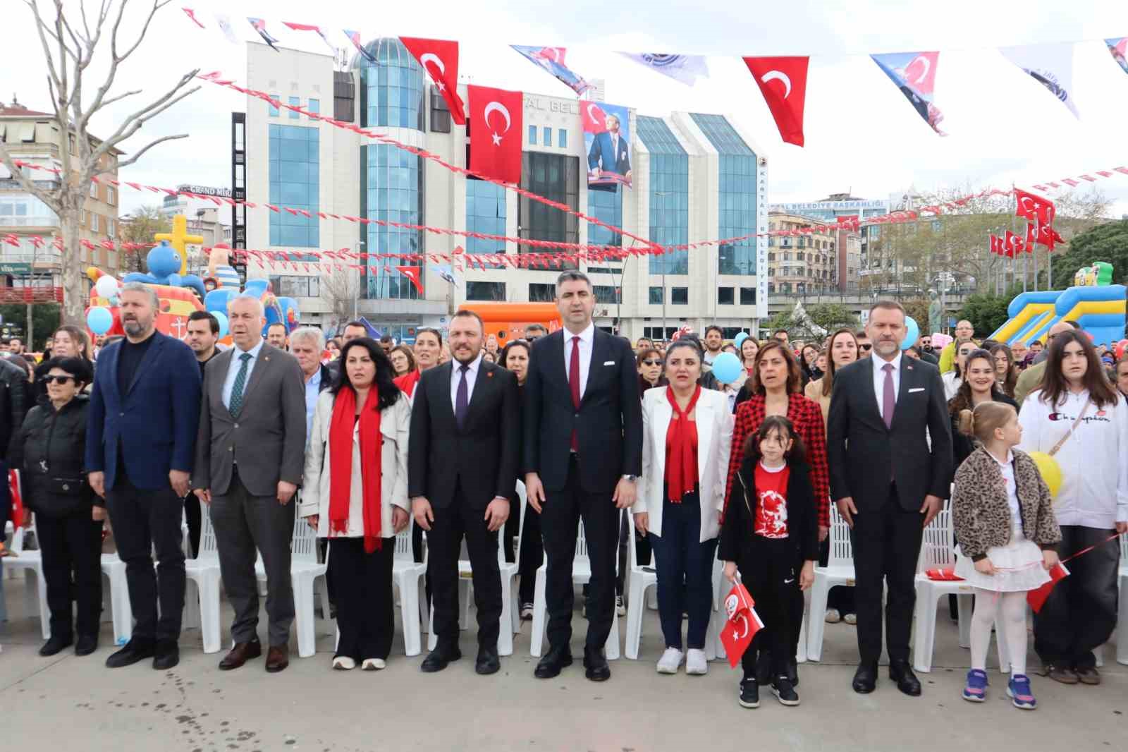 Kartal’da Ulusal Egemenlik ve Çocuk Bayramı coşkuyla kutlandı
