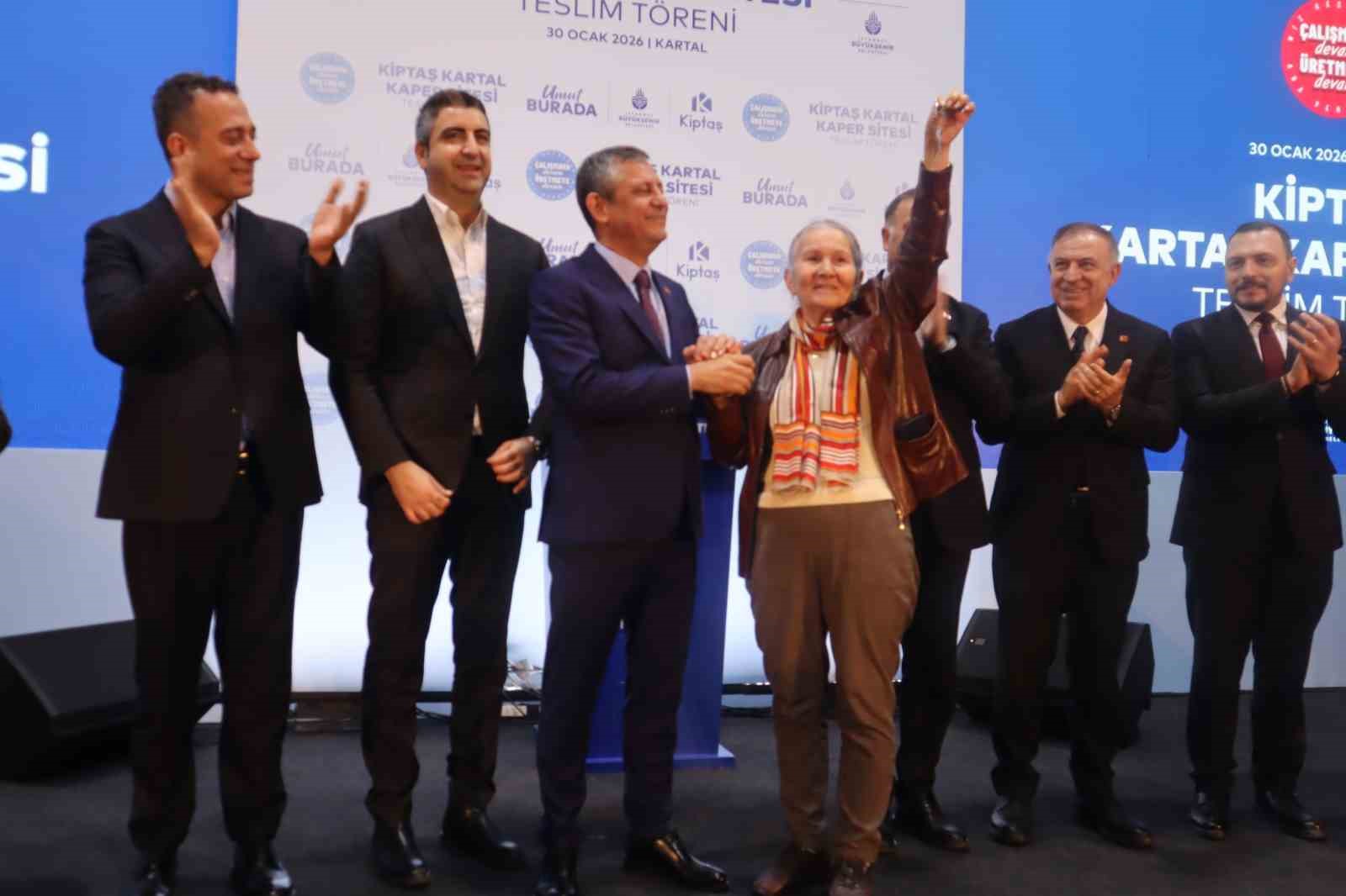 Kartallılar KİPTAŞ Kaper Sitesi’nde yeni evlerine kavuştu
