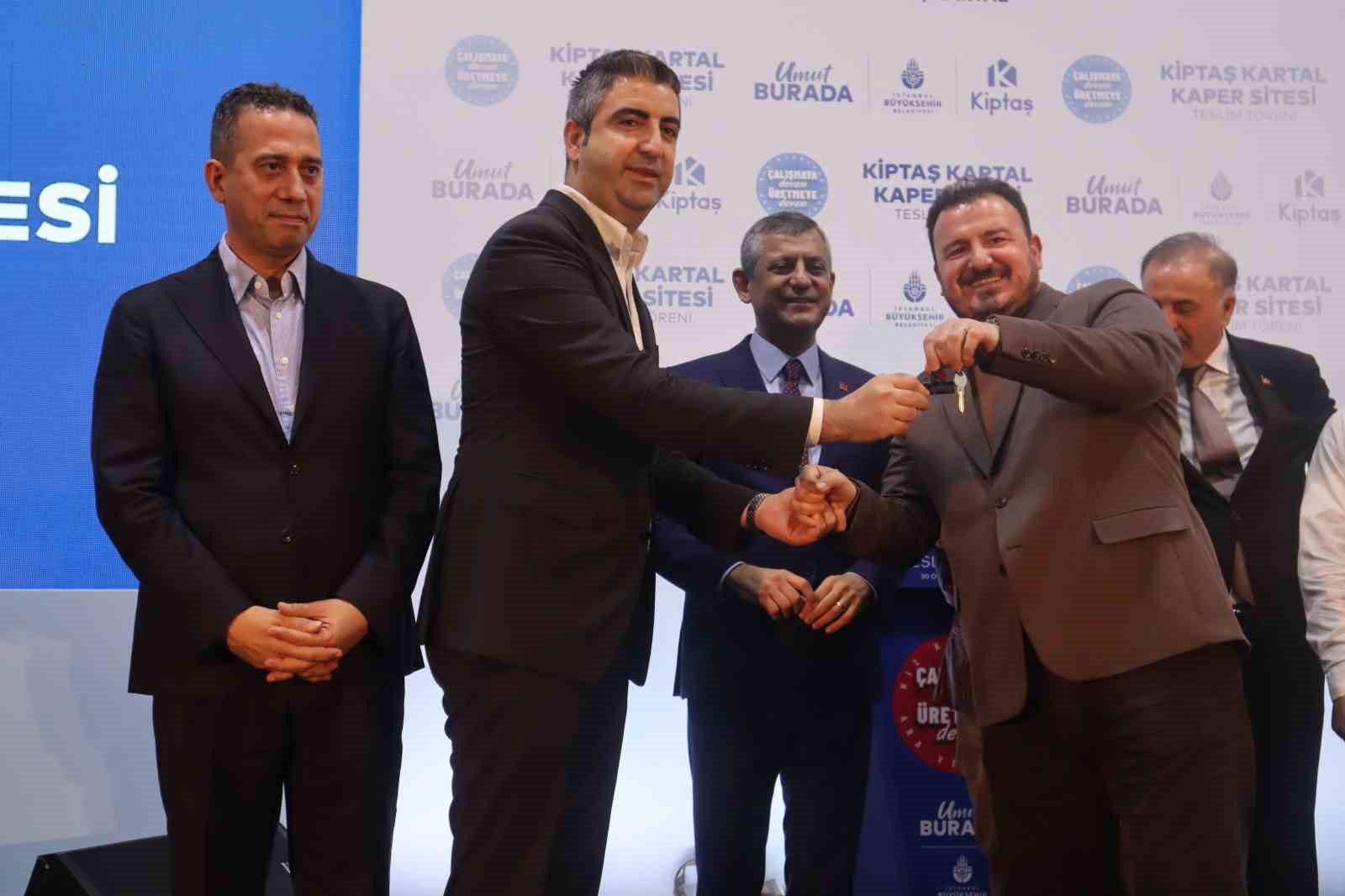 Kartallılar KİPTAŞ Kaper Sitesi’nde yeni evlerine kavuştu
