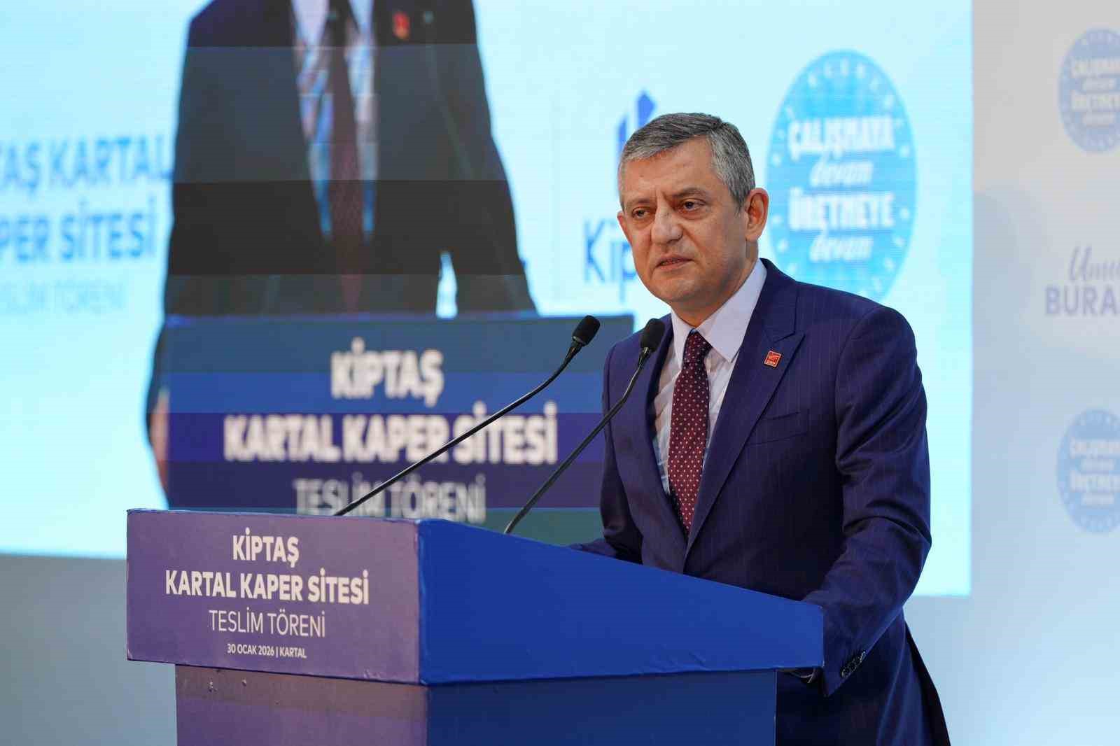 Kartallılar KİPTAŞ Kaper Sitesi’nde yeni evlerine kavuştu
