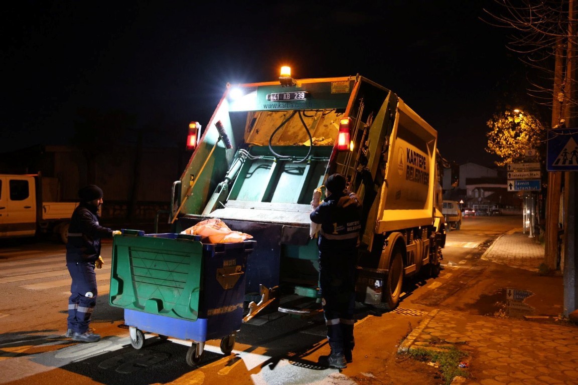 Kartepe’de yeni yıl mesaisi
