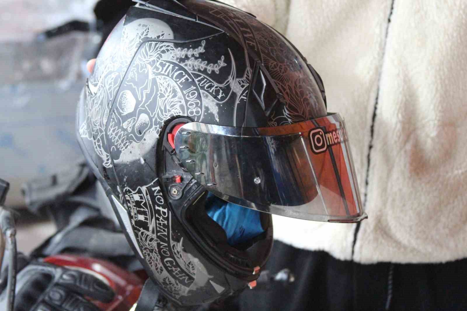 Kaskı ölümden kurtardı: Tırın altında kalan sürücü yaşananları anlattı
