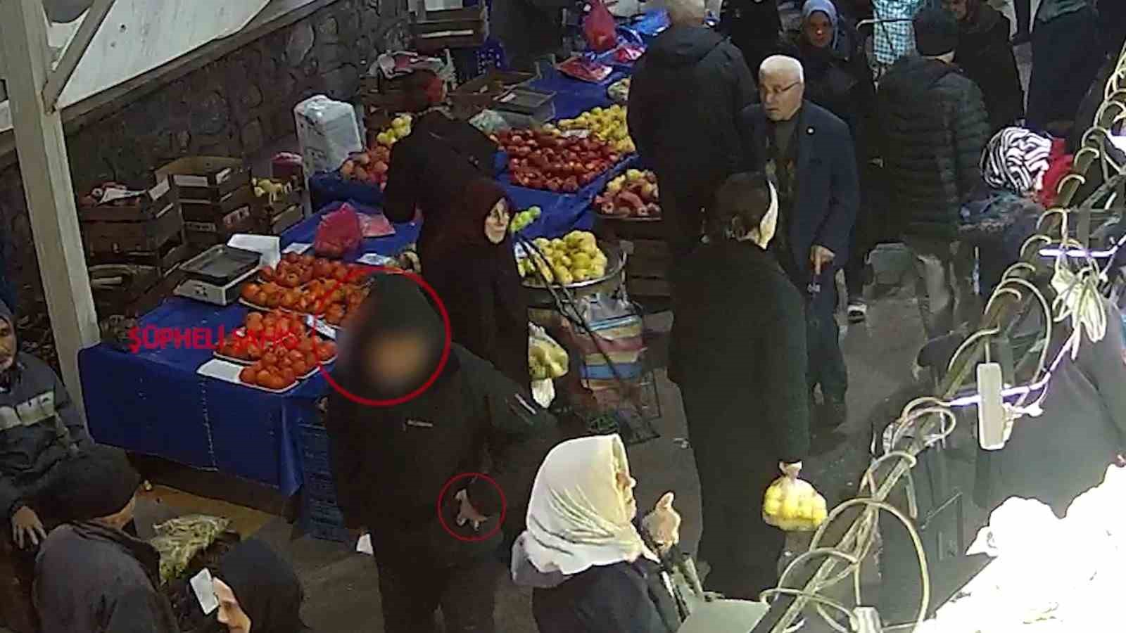 Kaşla göz arasında hırsızlık yaptı: O şüpheliyi polis yakaladı
